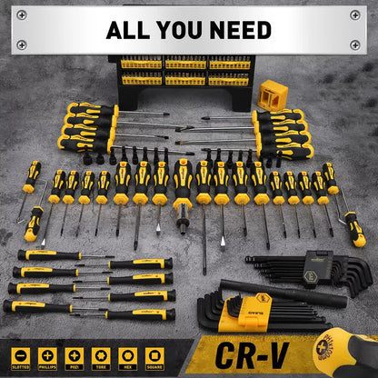 140Packs Magnetic Screwdriver Hex Key Magnetizer Demagnetizer Precision Screwdriver