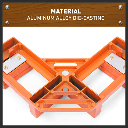 90° Degree Corner Clamp Welding Vice Woodworking Alloy Body With