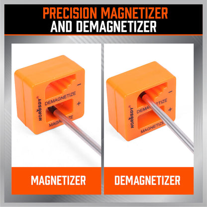 10Packs Magnetic Screwdriver Phillips Slotted Magnetizer Non-Slip Handle Tool