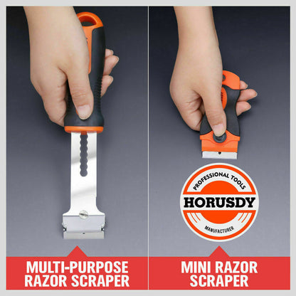 2Pack Putty Knife Multi-Purpose Scraper Spare Blades Paint Seal Remover