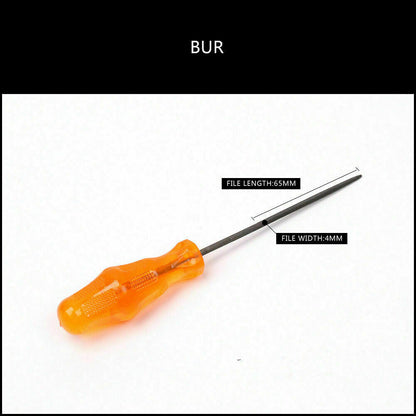 6Pack Mini Needle File Alloy Strength Steel For Wood Working