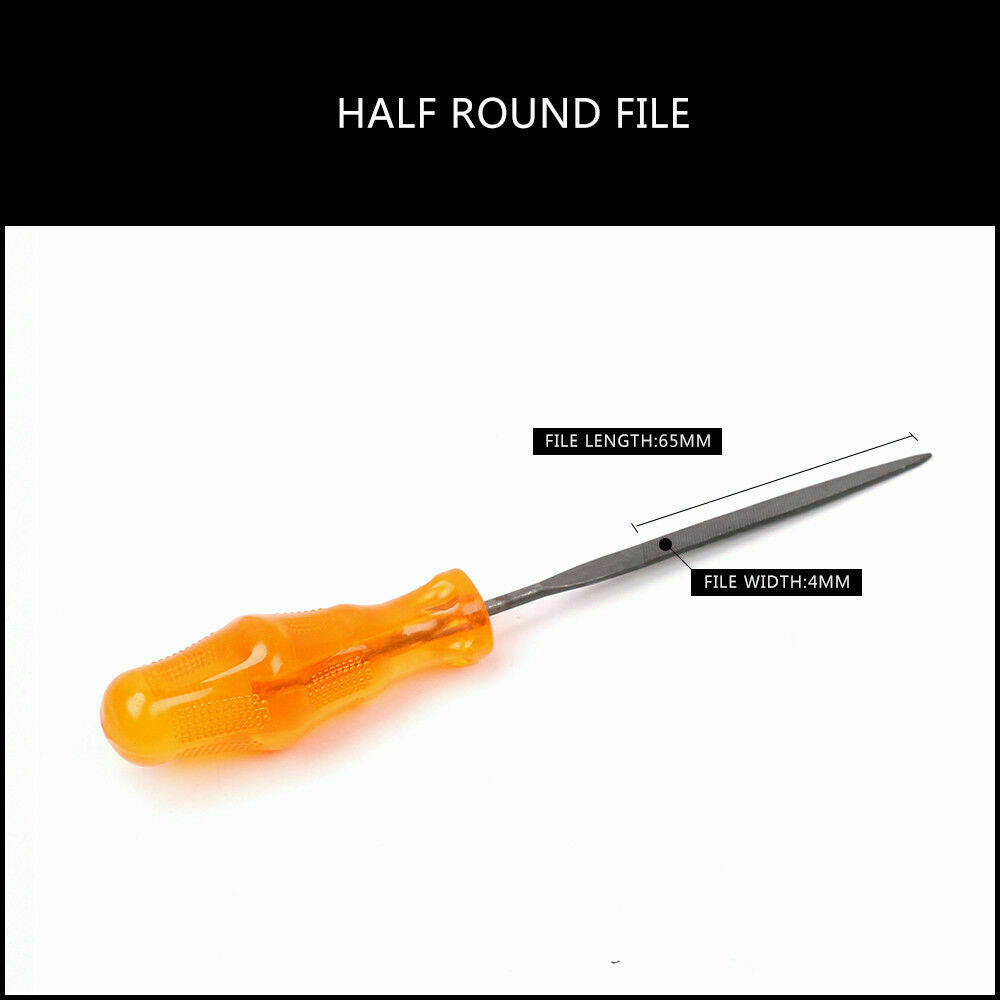 6Pack Mini Needle File Alloy Strength Steel For Wood Working