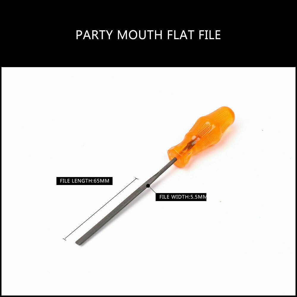 6Pack Mini Needle File Alloy Strength Steel For Wood Working