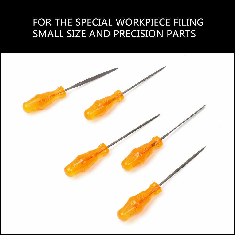 6Pack Mini Needle File Alloy Strength Steel For Wood Working