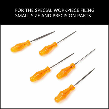 6Pack Mini Needle File Alloy Strength Steel For Wood Working