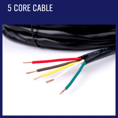10M 5 Core Wire Cable Trailer Cable Boat Caravan Truck