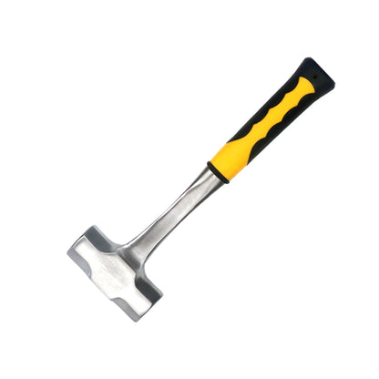 2LB+3LB Steel Hammer Double Octagonal Heavy-Duty Solid Forged Rubber Grip