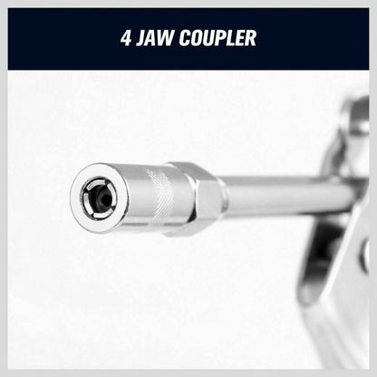 2-WAY Mini Grease Gun Manual Pistol Grip With 3OZ Cartridge