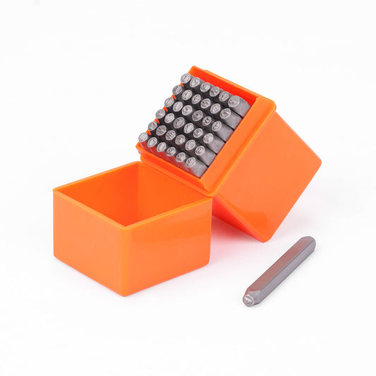 37Packs Letter Number Stamp Punch DIY Hardened Ball Bearing Steel
