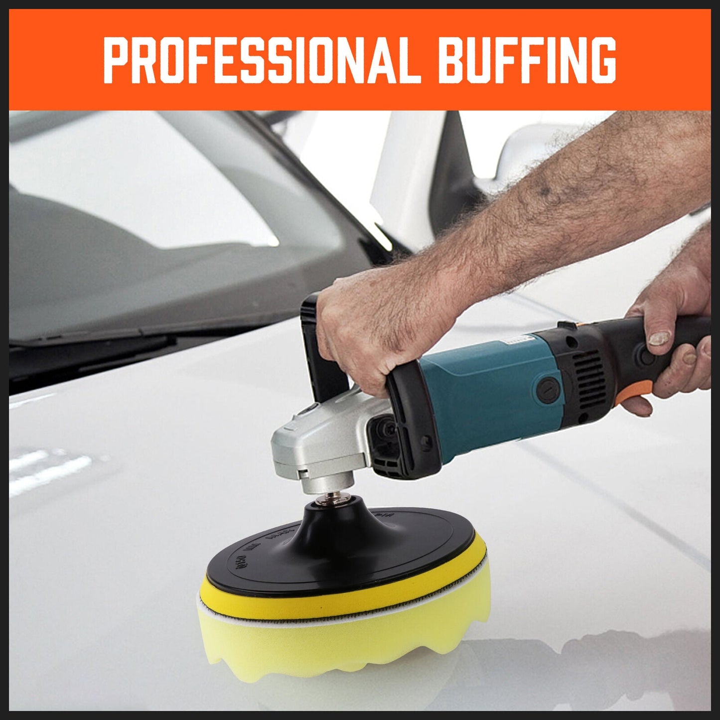11Pack 6" Buffing Waxing Polishing Pads Sponge Pad For Car