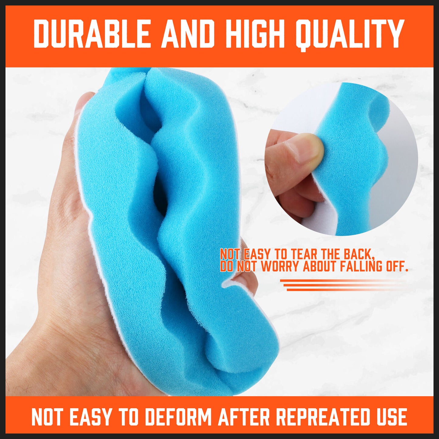 11Packs 6" Buffing Waxing Polishing Pads Sponge Pad For Car