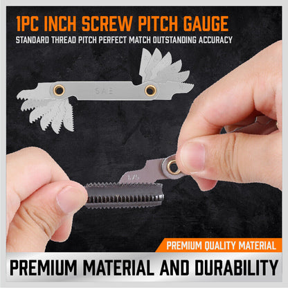 40Pack Tap And Die Imperial SAE Screw Screwdriver Thread Drill