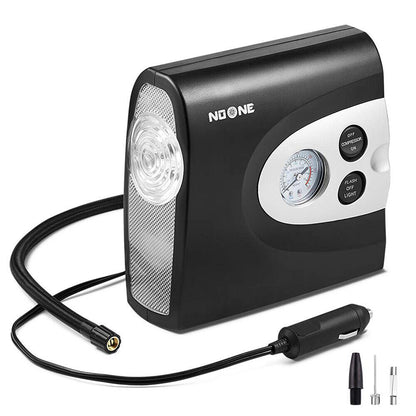 NOONE 3 IN 1 Air Compressor tyre Inflator 12V Portable