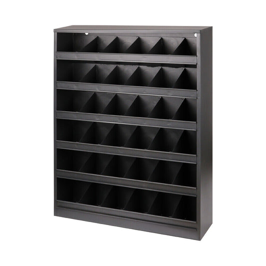 36Pack Bin Storage Rack Parts Holder Shelving Tools Organiser Workshop