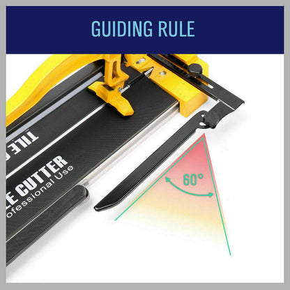 600mm Manual Tile Cutter Laser Guide Home Pro Tile Cutting