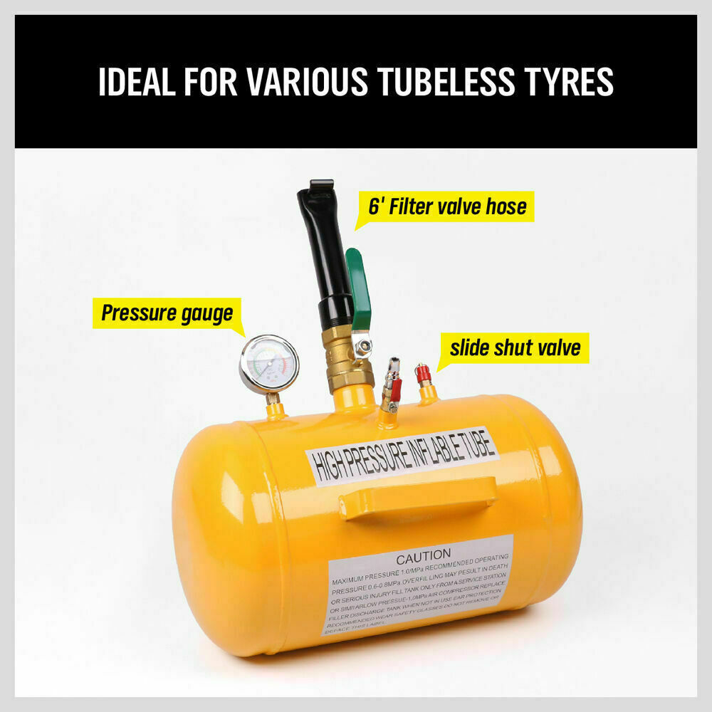 5 Gallon / 20L Bead Blaster Tyre Air Tank tyre