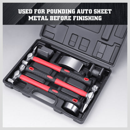 7Pack Car Body Repair Hammer & Dolly Auto Panel Beating