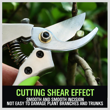 Bypass Pruning Shears Cutter Home Gardening Plant Scissor Branch Tool