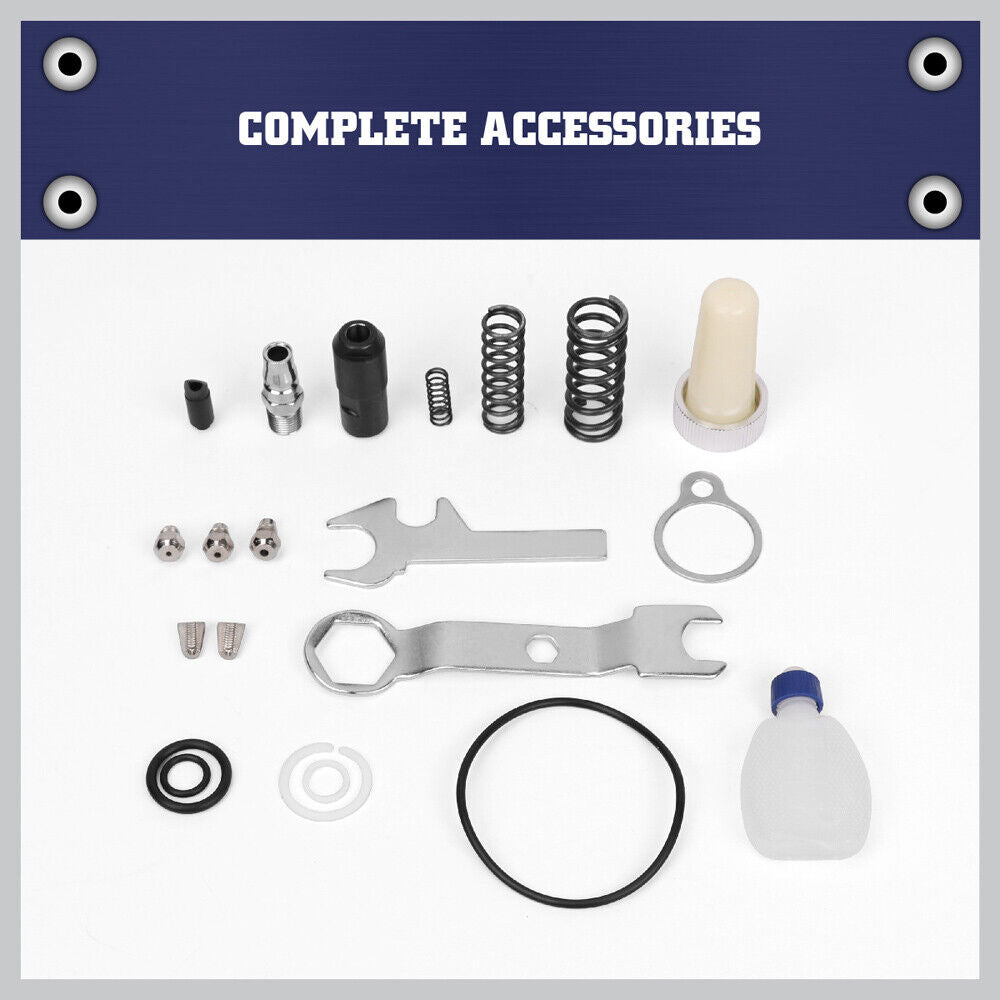 Air Hydraulic Pop Rivet Gun Pneumatic Riveter Industrial 4-Size With