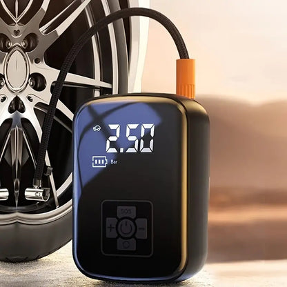 Rechargeable Car tyre Bike Air Pump tyre Inflator Portable Compressor Digital Cordles