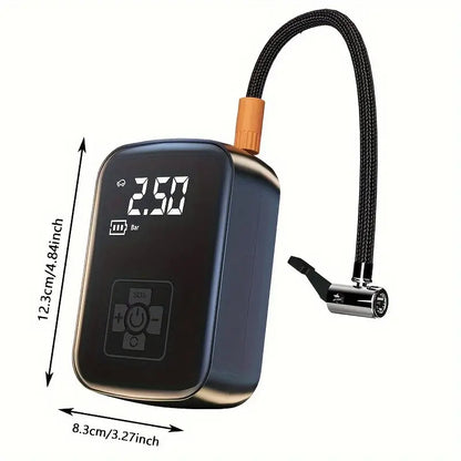 Rechargeable Car tyre Bike Air Pump tyre Inflator Portable Compressor Digital Cordles