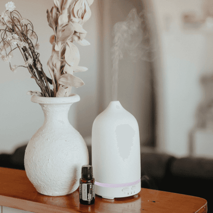 Ceramic Essential Oil Diffuser - Stone Matte Finish