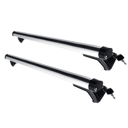 125CM Universal Adjustable Aluminum Alloy Car Roof Rack Cross Bars