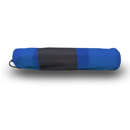 Self Inflating Mattress Sleeping Pad Mat Air Bed Camping Camp Hiking Joinable - blue