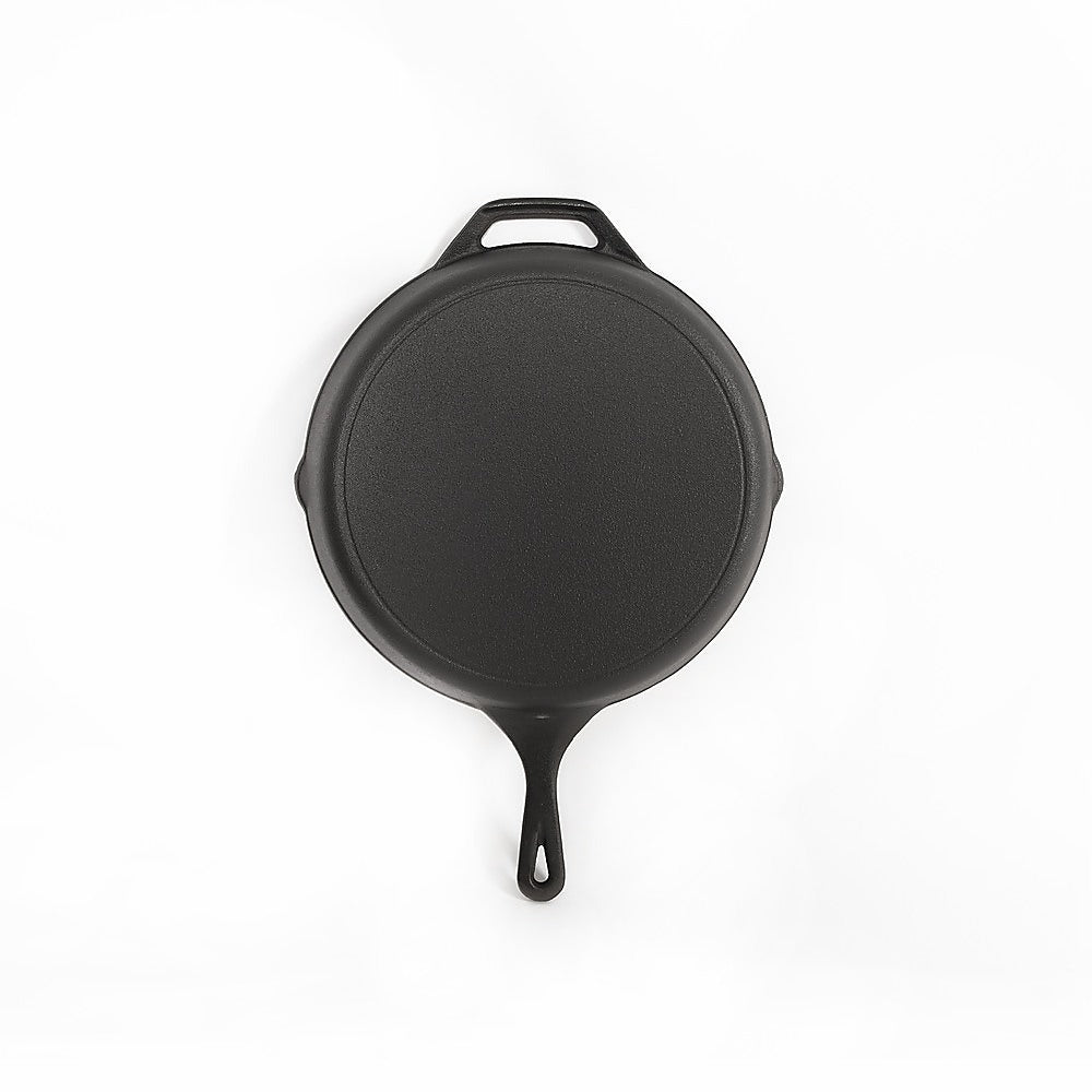 30cm Cast Iron Steak Skillet Frying Pan