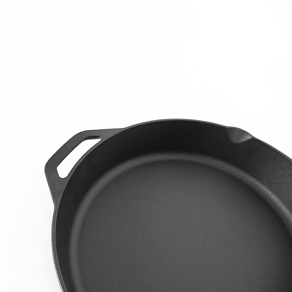 30cm Cast Iron Steak Skillet Frying Pan