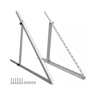 71cm Solar Panel RV Tilt Mount Brackets Roof Flat Surface