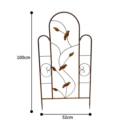 Birds Garden Stake / Climbing Plant Trellis 100cm