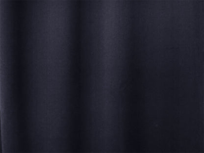 Blockout Curtains 2pcs 137x160cm PINCH PLEAT Blackout High Level Fabric Black