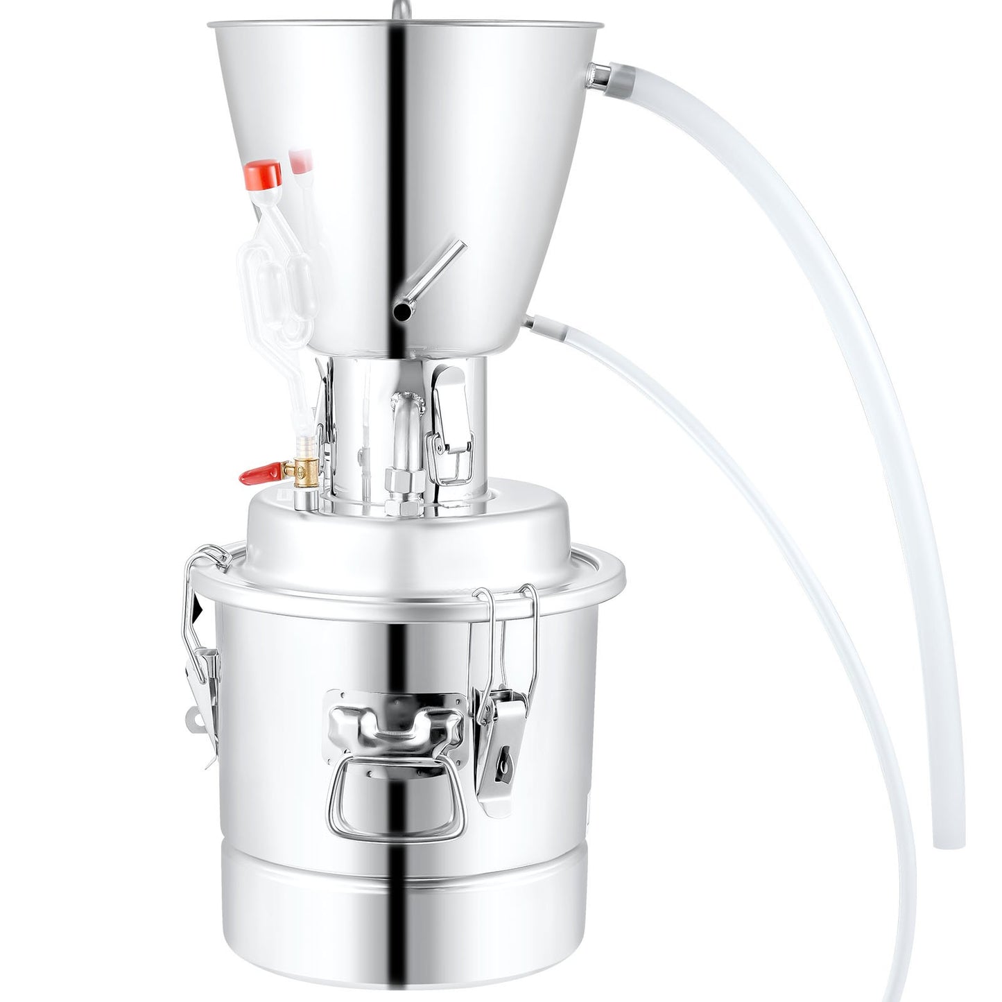 VEVOR 10L Alcohol Distiller Machine Brewing Equipment DIY Whiskey Home Still
