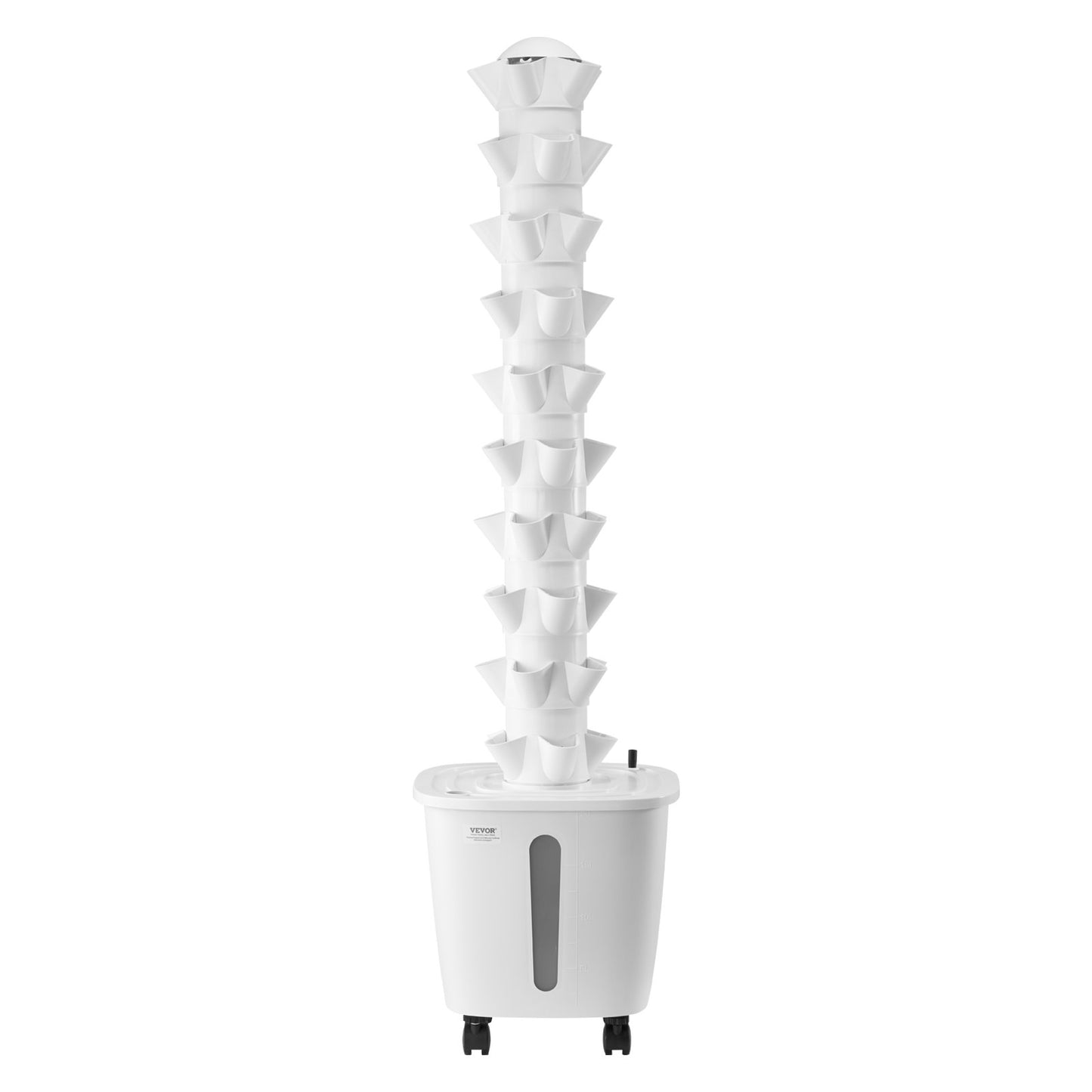 Vertical Hydroponic Indoor Growing System - 10 Tiers with 50 Grow Pods