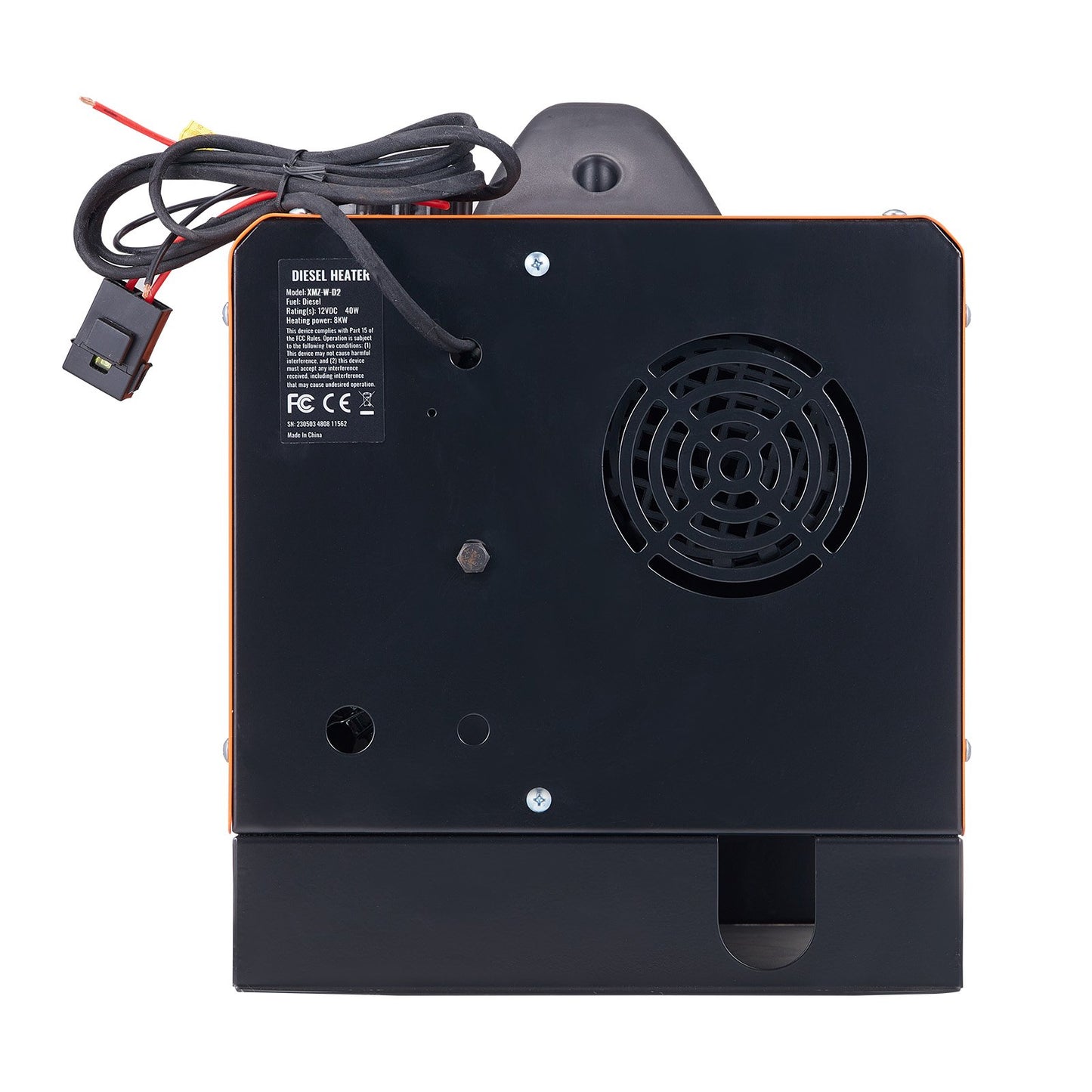 VEVOR Diesel Air Heater, 12V 5KW All-on-one Diesel Heater with Remote Control and LCD Display, 5L Fuel Tank Portable Diesel Parking Heater, Rapid Heating for RV Trailer Camper Van Boat