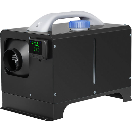 VEVOR Diesel Air Heater 8KW, All in One 12V Truck Heater, Parking Heater with Black LCD, Remote Control, Fast Heating Diesel Heater for RV Truck, Boat, Bus, Car Trailer, Motorhomes